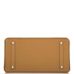 Hermes Birkin 35 Bronze D'Or Togo Palladium Hardware - Image 3