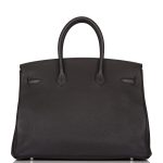 Hermes Birkin 35 Black Togo Palladium Hardware - Image 4