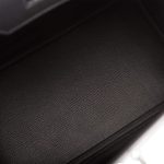 Hermes Birkin 30 Black Tadelakt Palladium Hardware - Image 8