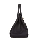 Hermes Birkin 35 Black Togo Gold Hardware - Image 3