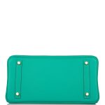 Hermes Birkin 30cm Menthe Togo Gold Hardware - Image 7