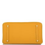 Hermes Birkin 35 Jaune Ambre Togo Gold Hardware - Image 6