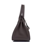 Hermes Birkin 30 Etain Togo Palladium Hardware - Image 4