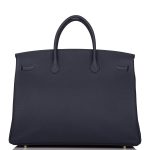 Hermes Birkin 40 Bleu Nuit Togo Gold Hardware - Image 4