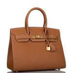 Hermes Birkin Sellier 30 Gold Epsom Gold Hardware - Image 2