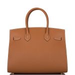 Hermes Birkin Sellier 30 Gold Epsom Gold Hardware - Image 4