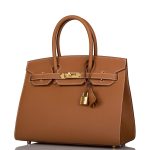 Hermes Birkin Sellier 30 Gold Epsom Gold Hardware - Image 6