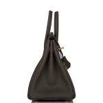 Hermes Birkin 25 Vert de Gris Togo Gold Hardware - Image 7