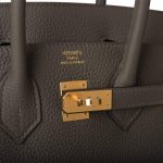 Hermes Birkin 25 Vert de Gris Togo Gold Hardware - Image 3