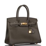 Hermes Birkin 30 Vert de Gris Epsom Gold Hardware - Image 2