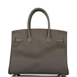 Hermes Birkin 30 Vert de Gris Epsom Gold Hardware - Image 4