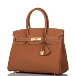 Hermes Birkin 30 Gold Togo Gold Hardware - Image 6