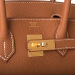 Hermes Birkin 30 Gold Togo Gold Hardware - Image 8