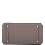 Hermes Birkin 35cm Etain Togo Palladium Hardware - Image 5
