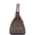 Hermes Birkin 35cm Etain Epsom Palladium Hardware - Image 3