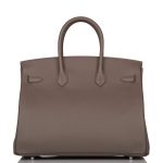 Hermes Birkin 35cm Etain Epsom Palladium Hardware - Image 4
