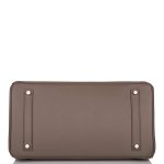 Hermes Birkin 35cm Etain Epsom Palladium Hardware - Image 5