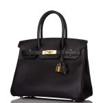 Hermes Black Epsom Birkin 30cm Gold Hardware - Image 4