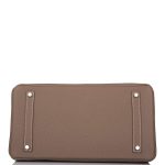 Hermes Birkin 35 Etoupe Togo Palladium Hardware - Image 5