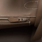 Hermes Birkin 35 Etoupe Togo Palladium Hardware - Image 8
