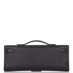 Hermes Black Swift Kelly Cut Palladium Hardware - Image 3