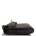 Hermes Black Swift Kelly Cut Palladium Hardware - Image 4
