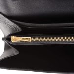 Hermes Black Epsom Constance Wallet To Go Gold Hardware - Image 8