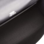 Hermes Black Swift Mini Kelly Pochette Palladium Hardware - Image 7