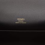 Hermes Black Swift Mini Kelly Pochette Rose Gold Hardware - Image 5
