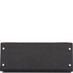 Hermes Black Epsom Sellier Kelly 28cm Palladium Hardware - Image 5