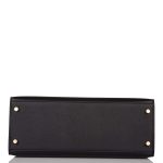 Hermes Black Epsom Sellier Kelly 28cm Gold Hardware - Image 3