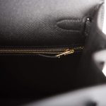 Hermes Black Epsom Sellier Kelly 28cm Gold Hardware - Image 5