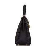 Hermes Black Togo Retourne Kelly 25cm Gold Hardware - Image 3