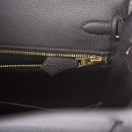 Hermes Black Togo Retourne Kelly 25cm Gold Hardware - Image 6