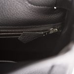 Hermes Black Togo Retourne Kelly 28cm Palladium Hardware - Image 9