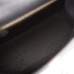 Hermes Black Epsom Sellier Kelly 25cm Gold Hardware - Image 8