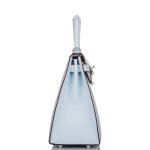 Hermes Bleu Brume Epsom Sellier Kelly 28cm Palladium Hardware - Image 3