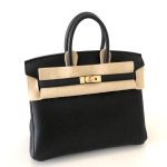 Hermes Birkin 25 Black Togo leather Rose Gold Hardware - 2021, Z - Image 3