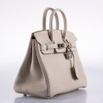 Hermes Birkin 25 Craie Togo Palladium Hardware - 2020, Y - Image 2