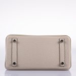 Hermes Birkin 25 Craie Togo Palladium Hardware - 2020, Y - Image 5