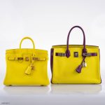Hermes Birkin 25 Lime Swift Leather Gold Hardware - 2019, D - Image 10