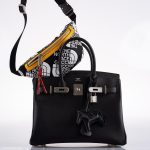 Hermes Birkin 30 Black Epsom Palladium Hardware - 2020, Y - Image 3