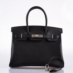 Hermes Birkin 30 Black Epsom Palladium Hardware - 2020, Y - Image 4