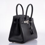 Hermes Birkin 30 Black Epsom Palladium Hardware - 2020, Y - Image 10