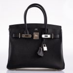 Hermes Birkin 30 Black Epsom Palladium Hardware - 2020, Y - Image 2