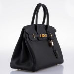 Hermes Birkin 30 Black Togo Gold Hardware - 2021, Z - Image 5