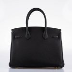 Hermes Birkin 30 Black Togo Gold Hardware - 2021, Z - Image 8