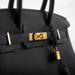 Hermes Birkin 30 Black Togo Gold Hardware - 2021, Z - Image 9