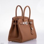 Hermes Birkin 30 Gold Togo with Palladium Hardware - 2020, Y - Image 6