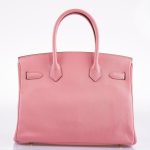 Hermes Birkin 30 HSS Rose Confetti Chevre Gold Hardware - 2015, T - Image 4